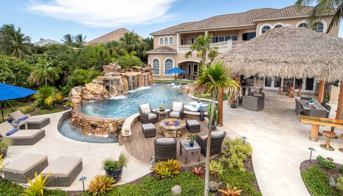 backyard tropical