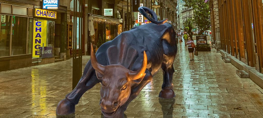 life size bronze bull statues