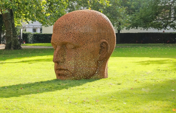 large garden art