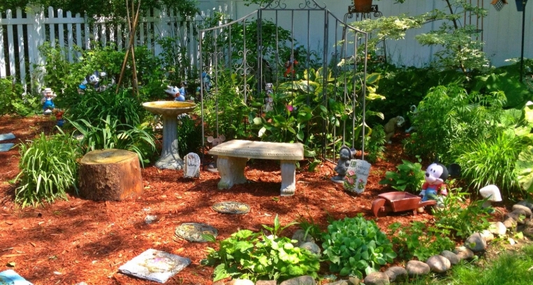 memorial garden ornaments