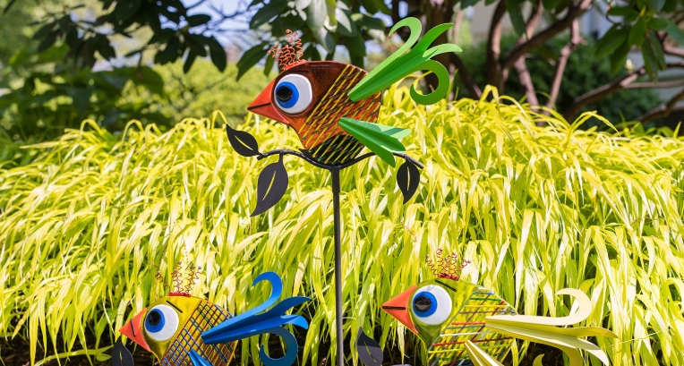 bird garden ornaments