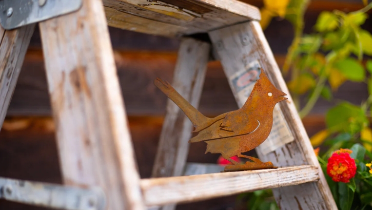 metal bird garden ornaments