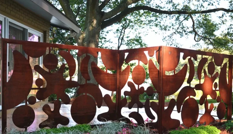 extra large outdoor metal wall art