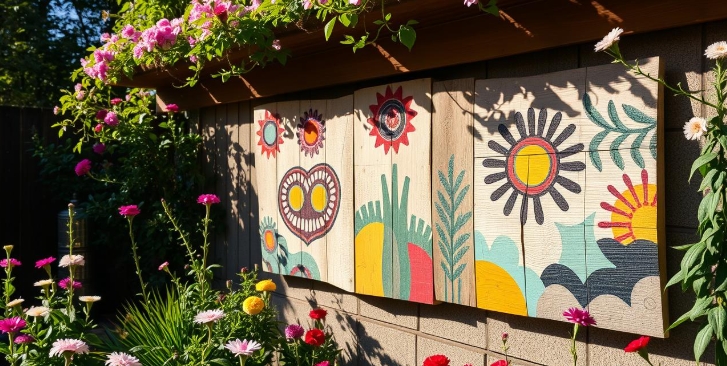 garden art for walls