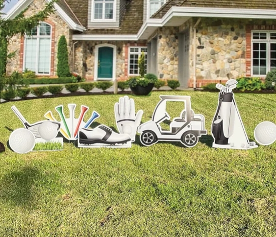 Outdoor Golf Lawn Ornaments