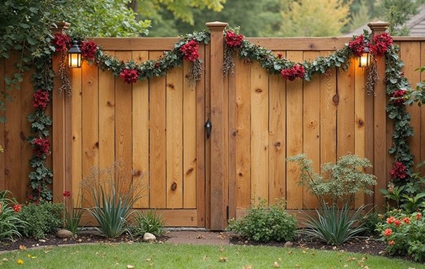 garden fence decoration