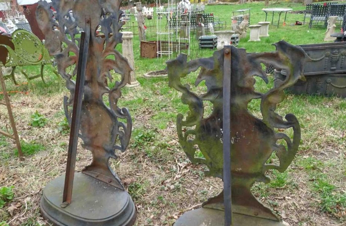 wrought iron garden ornaments