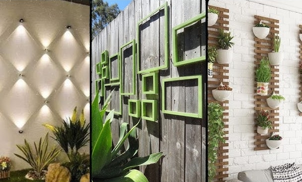 contemporary outdoor wall art