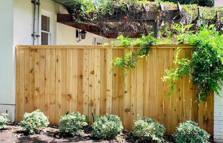 wooden fence decorations