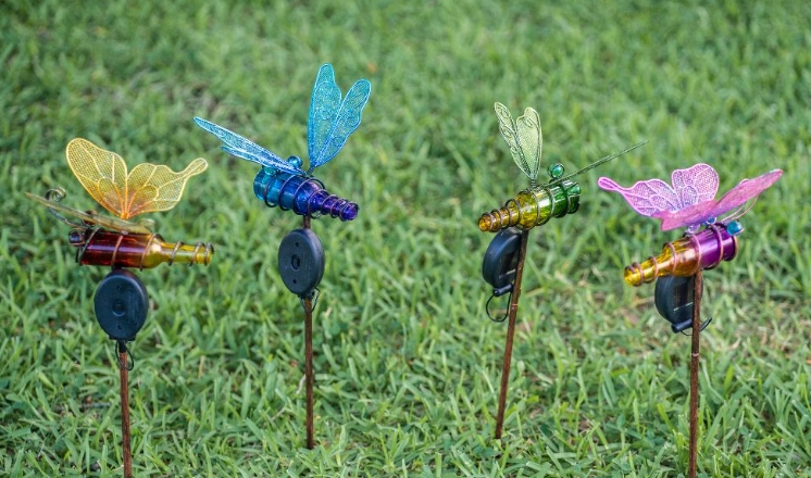 dragonfly garden ornament