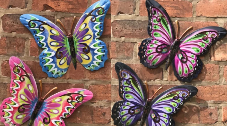 large outdoor butterfly decorations