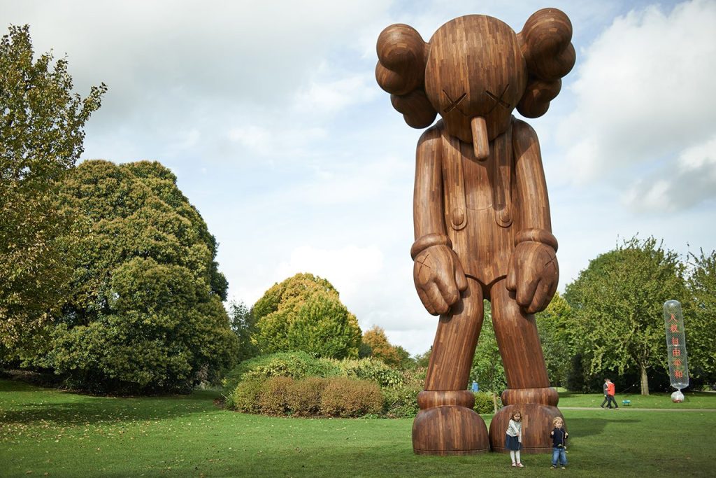 kaws giant statue